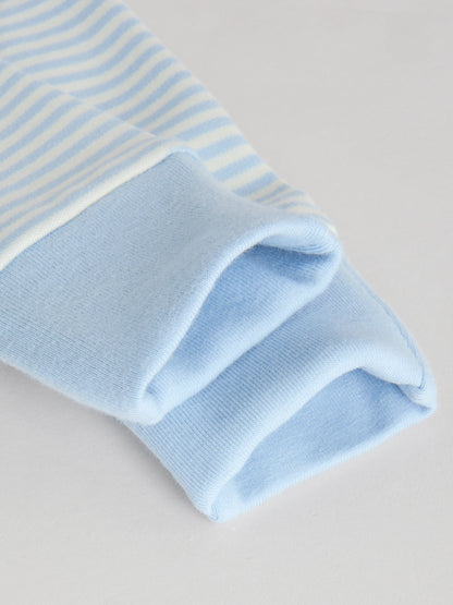 Blue Bear Way Zip Baby Sleepsuits 3 Pack (0mths-3yrs) image 5