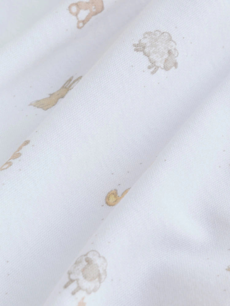 White Collar Baby Sleepsuits 3 Pack (0-2yrs)