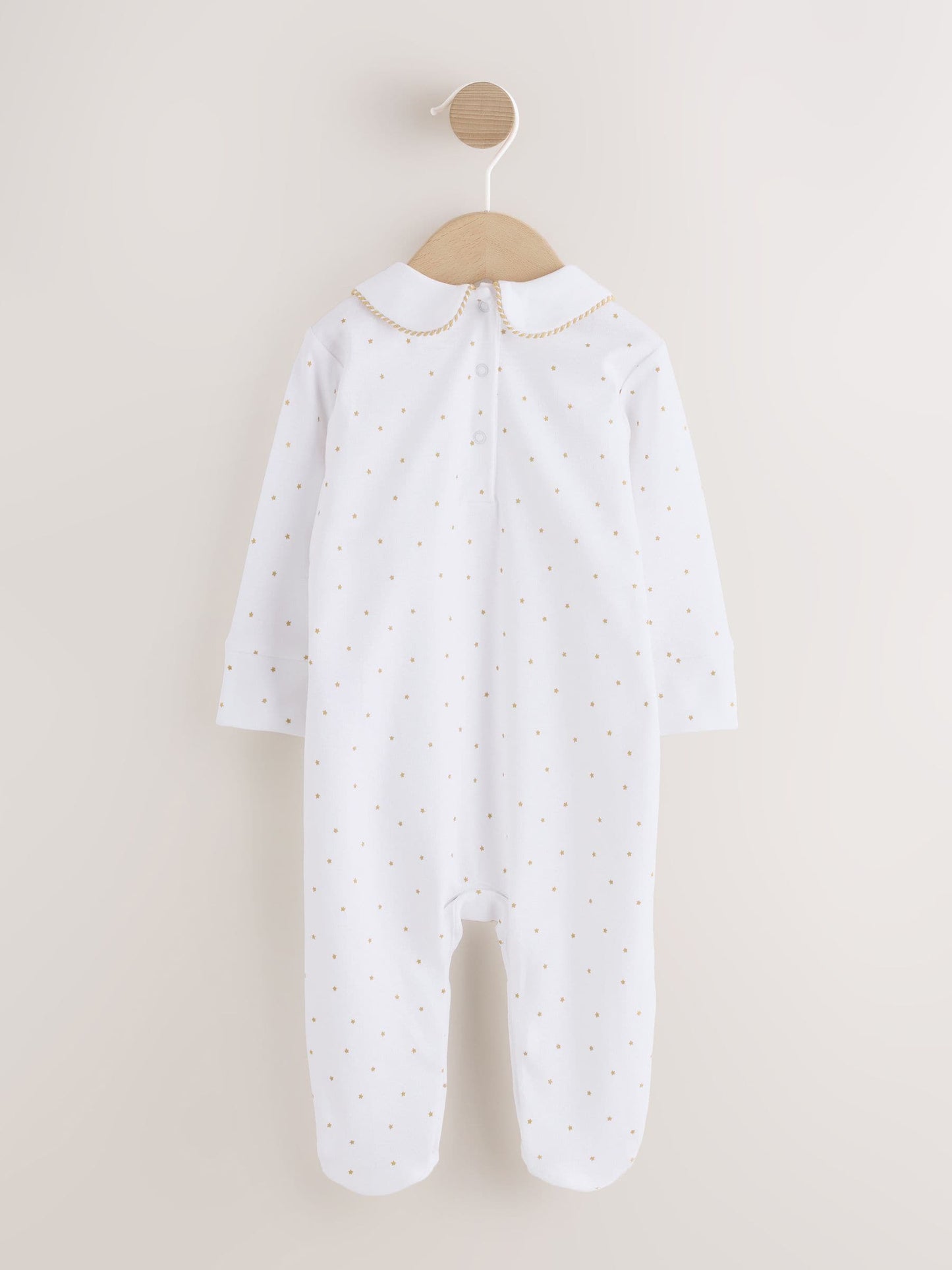 White Collar EID Baby Sleepsuit (0mths-2yrs) image 6