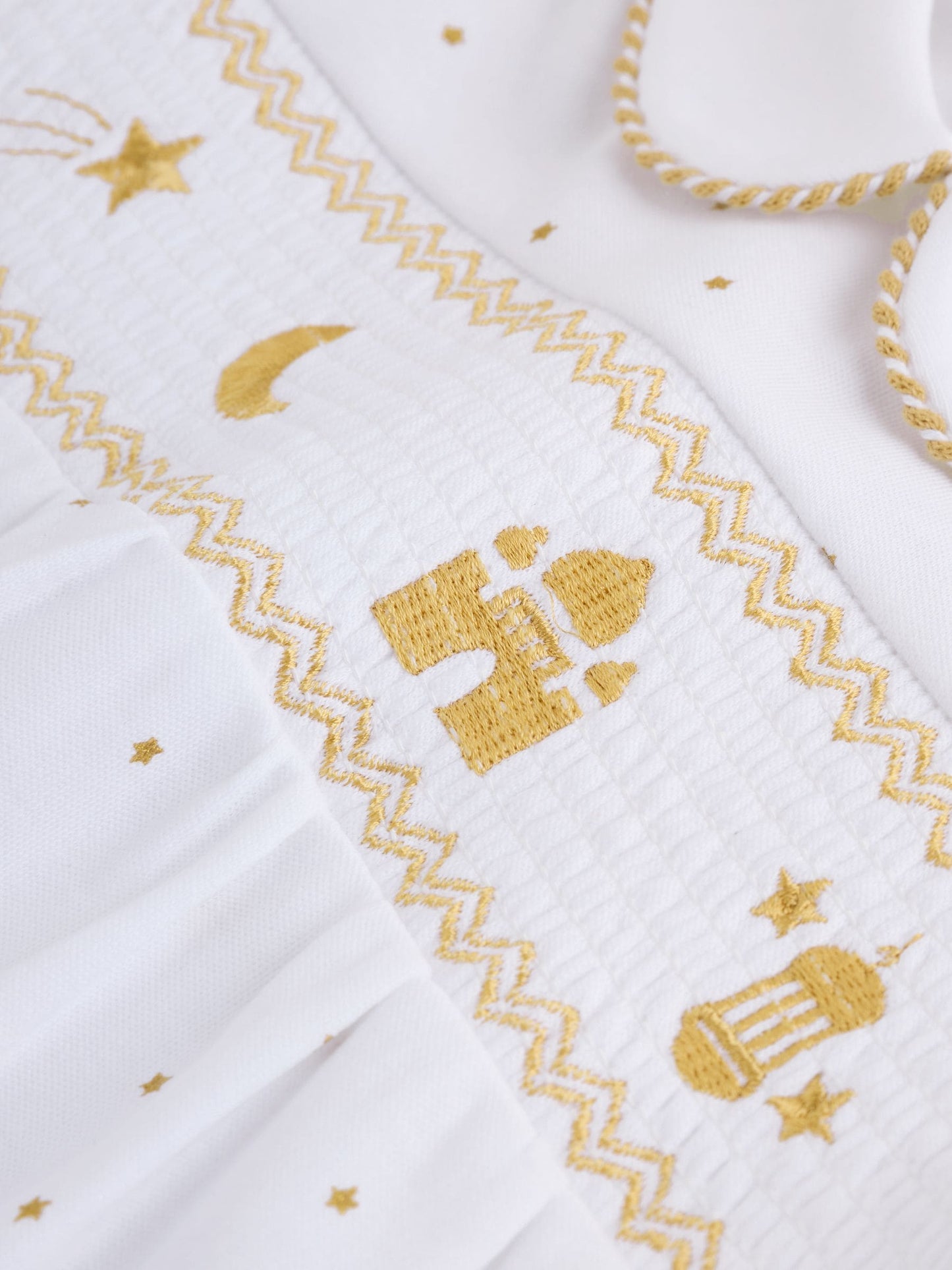 White Collar EID Baby Sleepsuit (0mths-2yrs) image 7