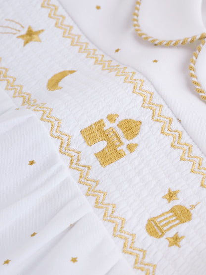 White Collar EID Baby Sleepsuit (0mths-2yrs) image 7