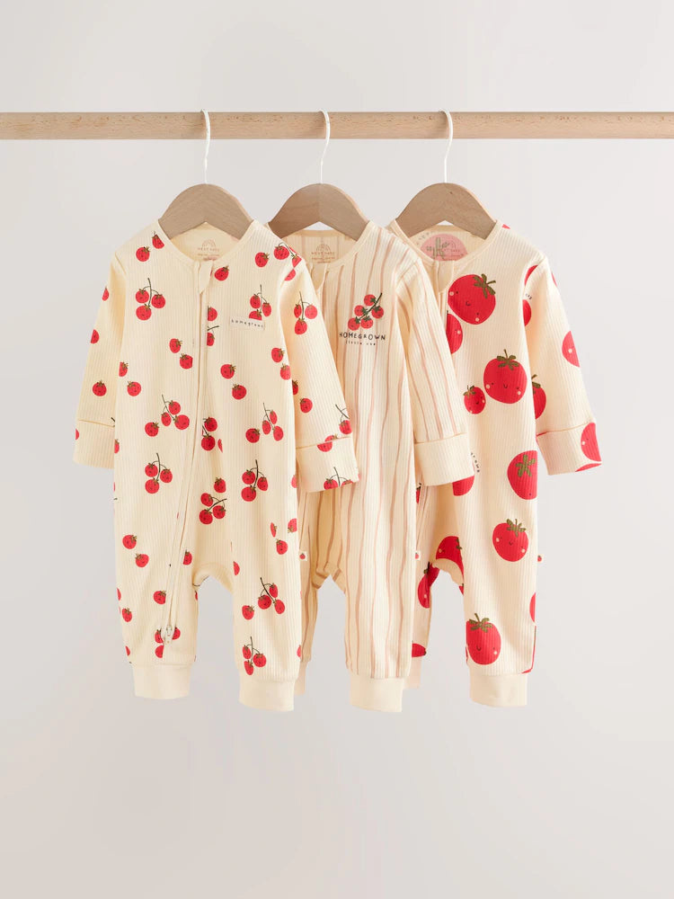 Red Tomato Baby Sleepsuits 4 Pack (0mths-3yrs)