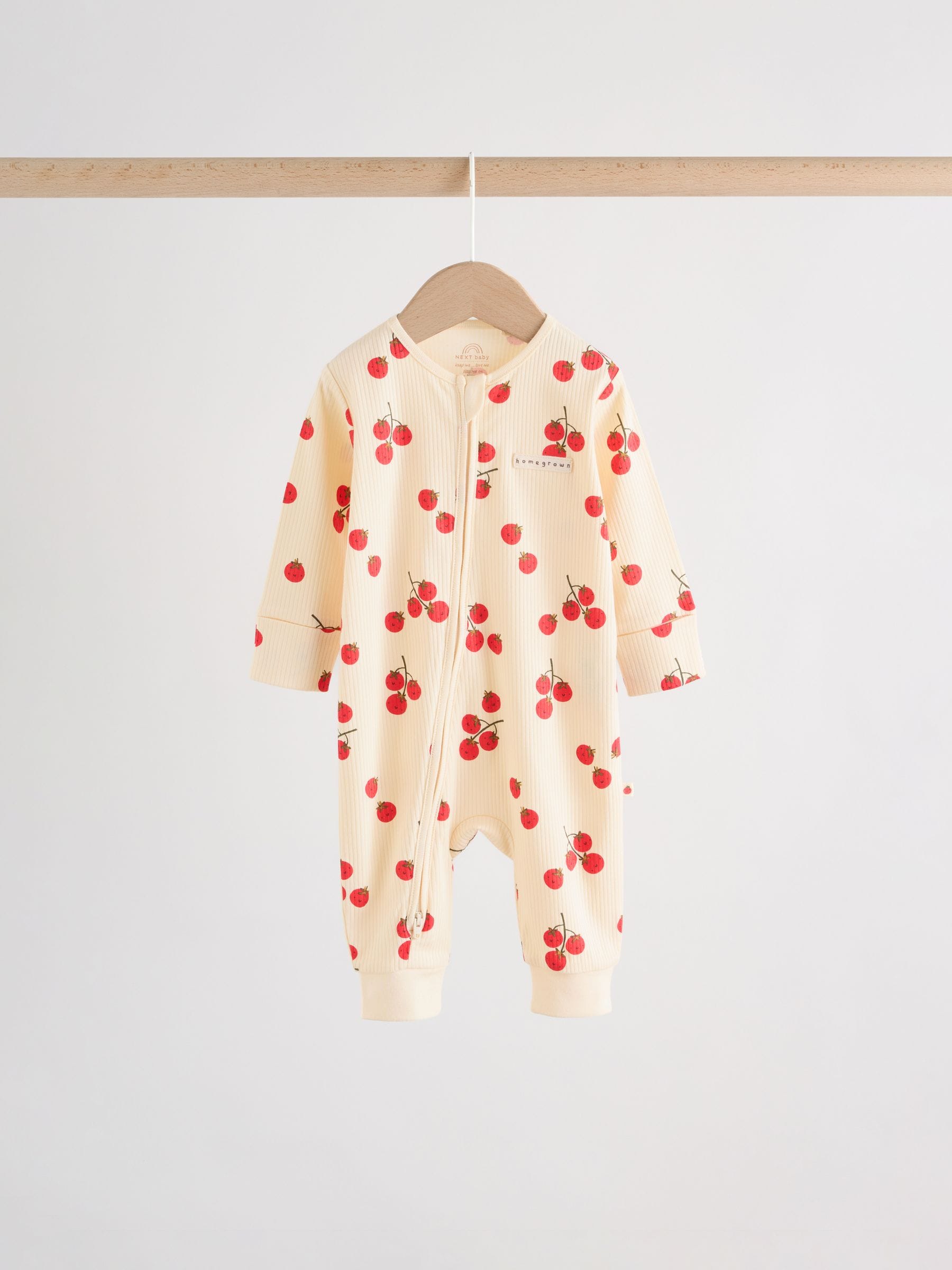 Red Tomato Baby Sleepsuits 3 Pack (0mths-3yrs) image 3