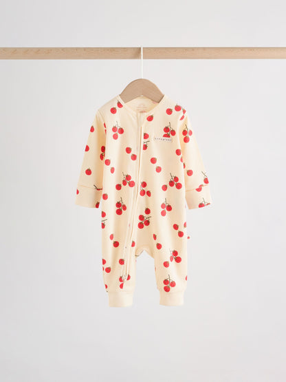 Red Tomato Baby Sleepsuits 3 Pack (0mths-3yrs) image 3