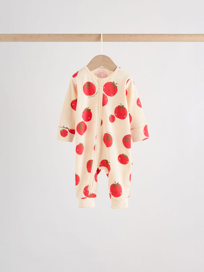 Red Tomato Baby Sleepsuits 3 Pack (0mths-3yrs) image 4