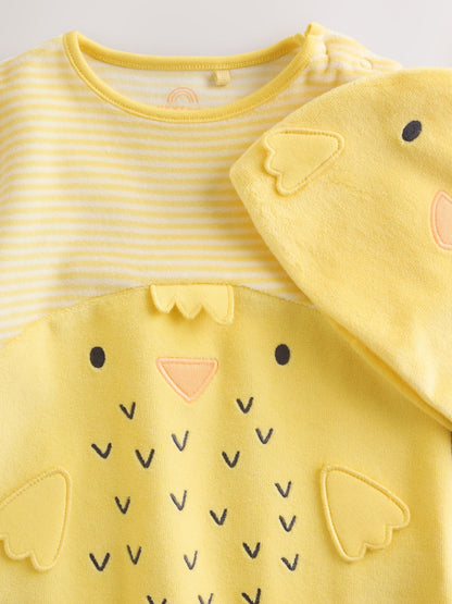 Yellow Easter Chick Baby Sleepsuit (0mths-2yrs) image 7