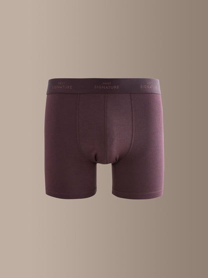 Dsiney Kidz - Navy/Burgundy 4 pack Signature Cotton Rich Trunks image 3
