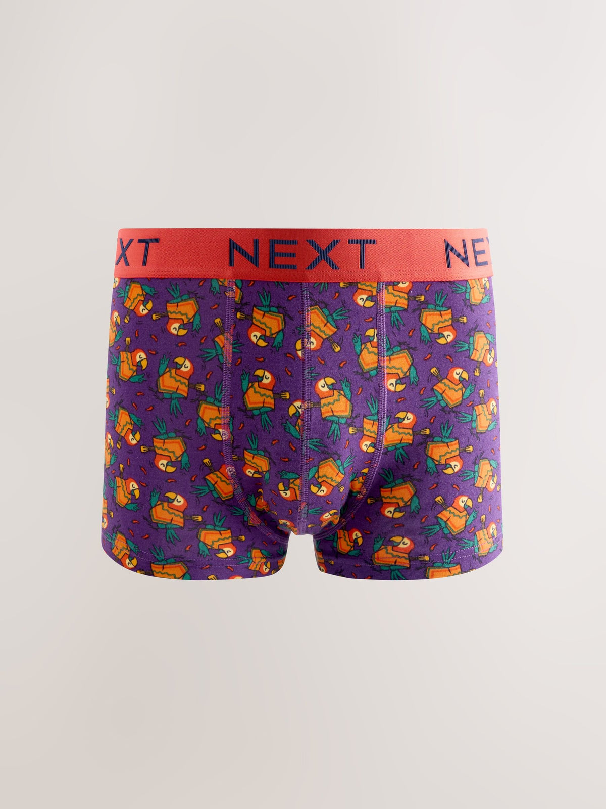 Dsiney Kidz - Fun Bright Mexican Animals 5 Pack Hipster Cotton Rich Boxers image 3