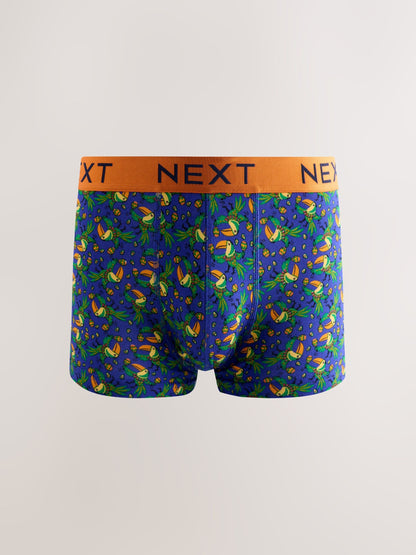 Dsiney Kidz - Fun Bright Mexican Animals 5 Pack Hipster Cotton Rich Boxers image 4