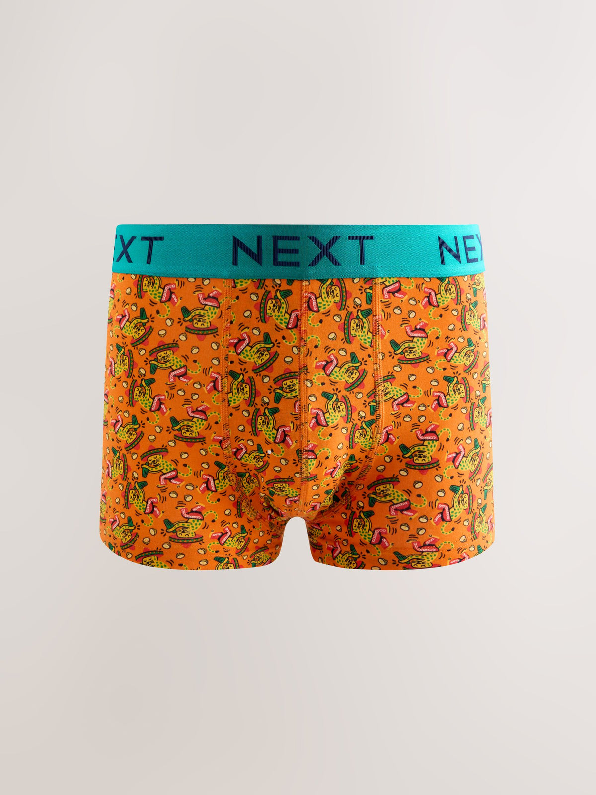 Dsiney Kidz - Fun Bright Mexican Animals 5 Pack Hipster Cotton Rich Boxers image 5
