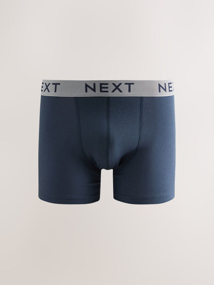 Dsiney Kidz - Blue 5 Pack Cotton Rich Trunk Boxers image 3