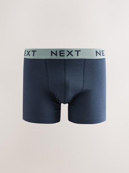 Dsiney Kidz - Blue 5 Pack Cotton Rich Trunk Boxers image 6