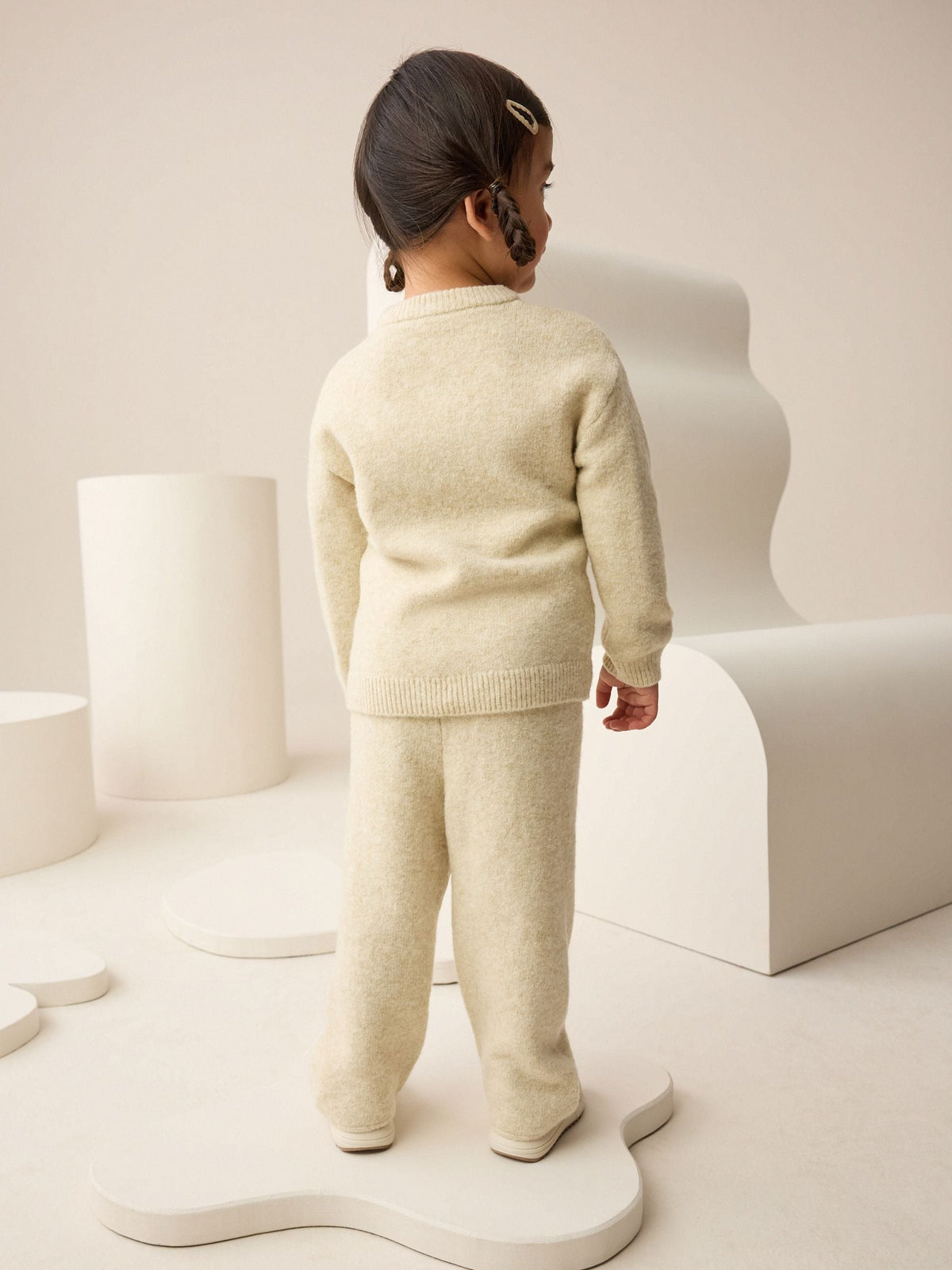 Oatmeal Cosy NYC Knitted Set (3mths-7yrs) - image 2