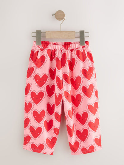 Red Heart Textured Barrel Leg Trousers (3mths-7yrs) image 4