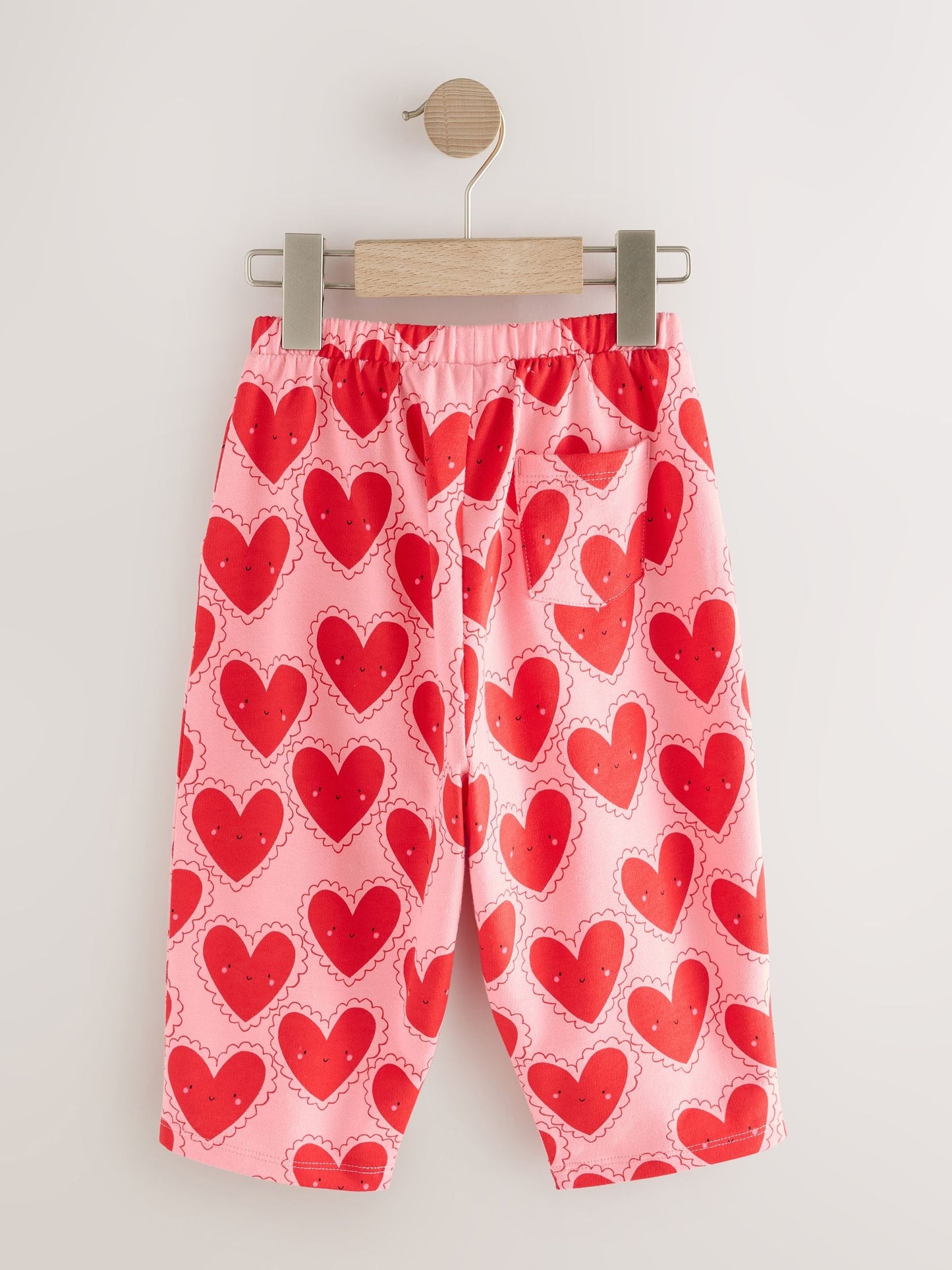 Red Heart Textured Barrel Leg Trousers (3mths-7yrs) image 5