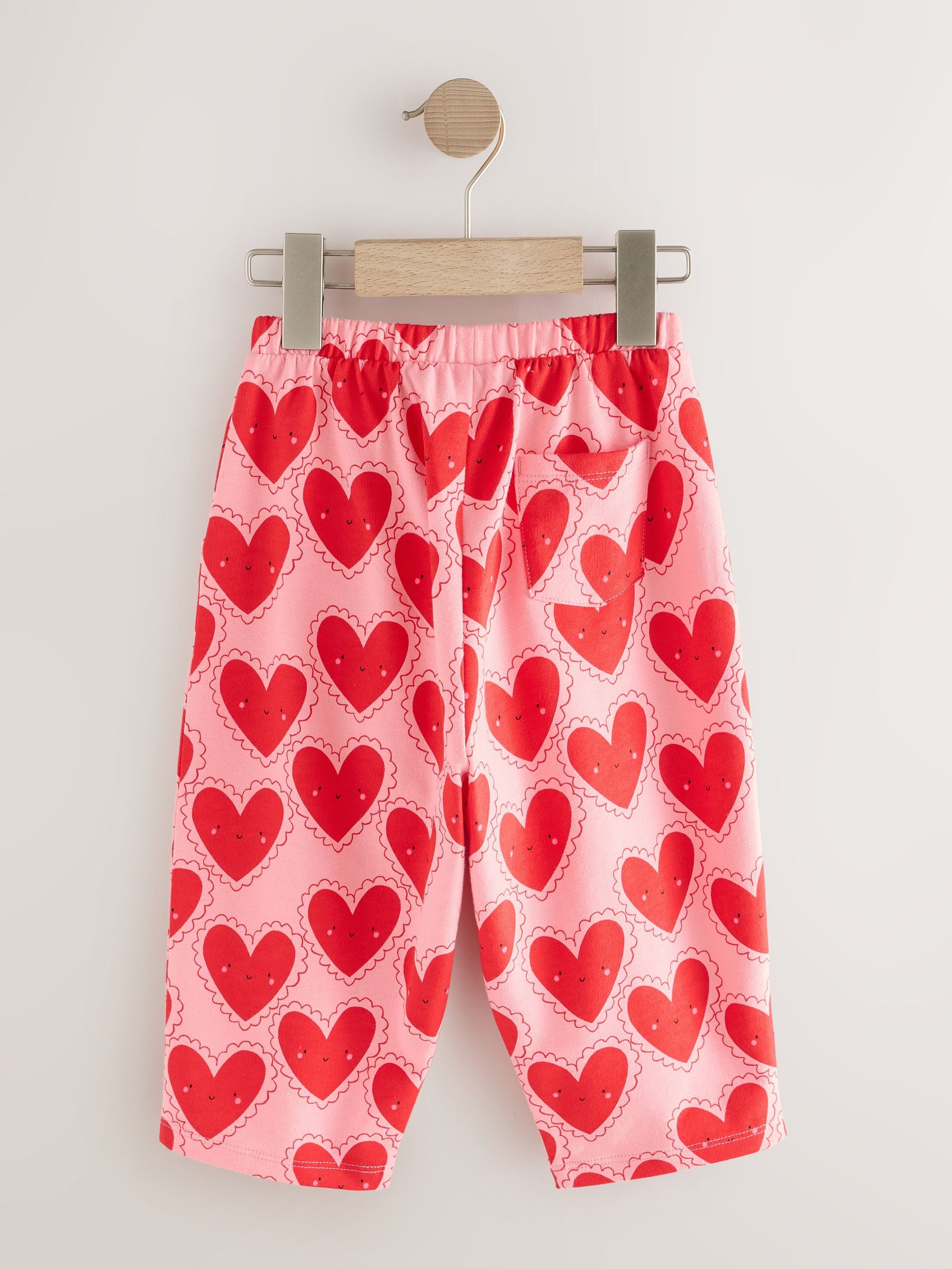 Red Heart Textured Barrel Leg Trousers (3mths-7yrs) image 5