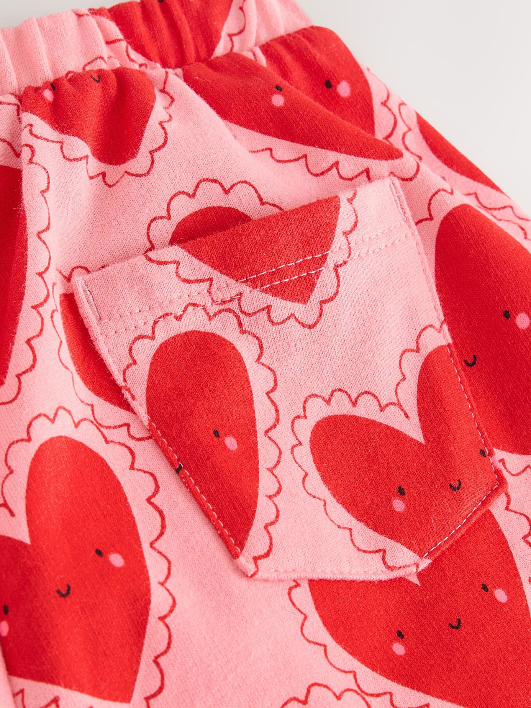 Red Heart Textured Barrel Leg Trousers (3mths-7yrs) image 6