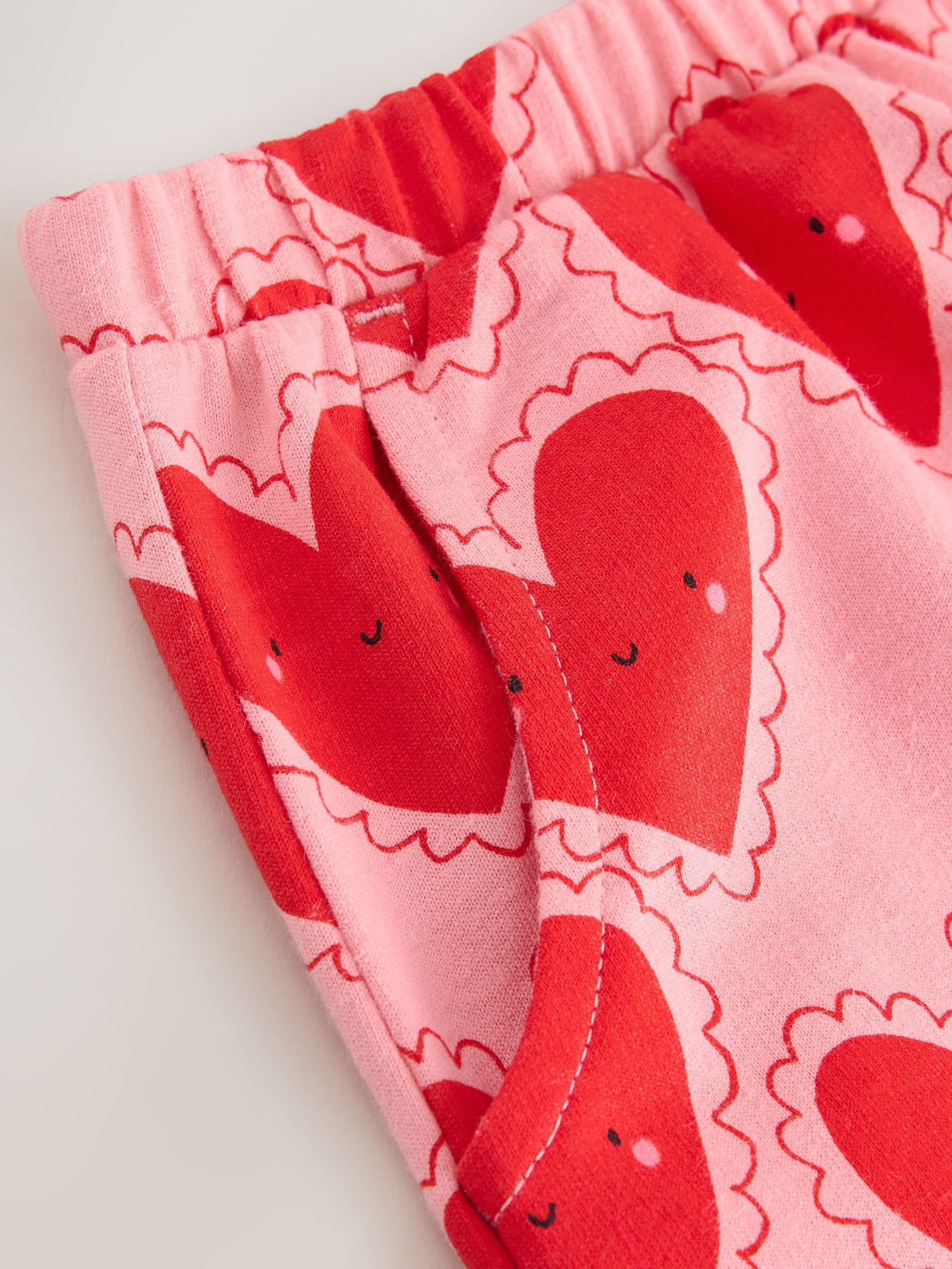 Red Heart Textured Barrel Leg Trousers (3mths-7yrs) image 7