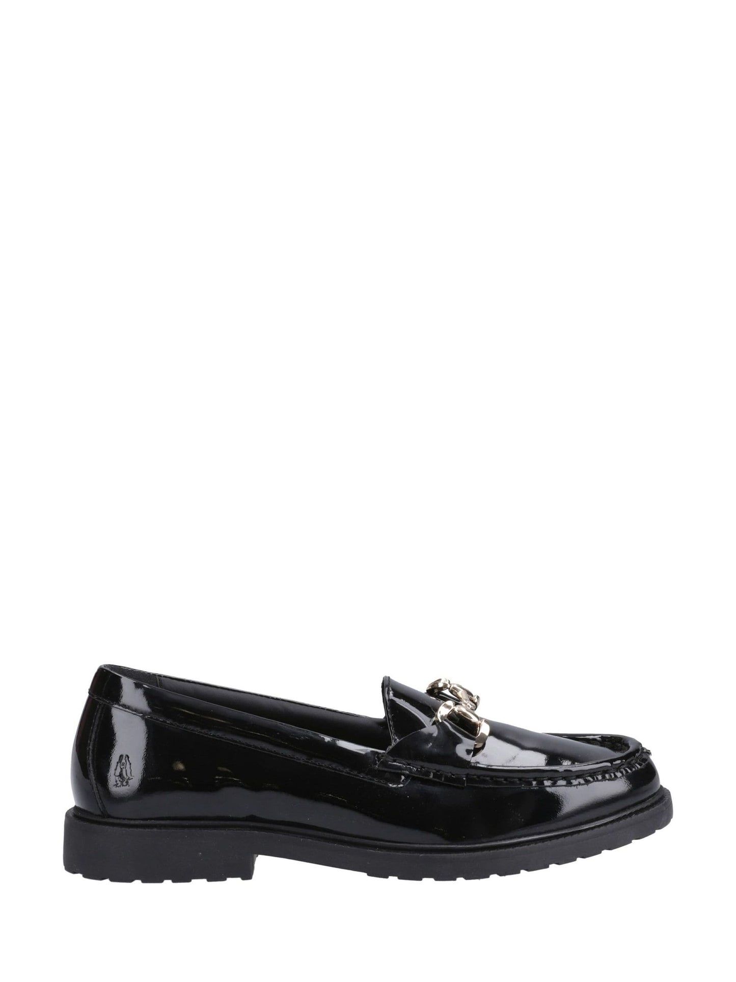 Hush Puppies Black Verity Patent Snaffle Loafers image 1