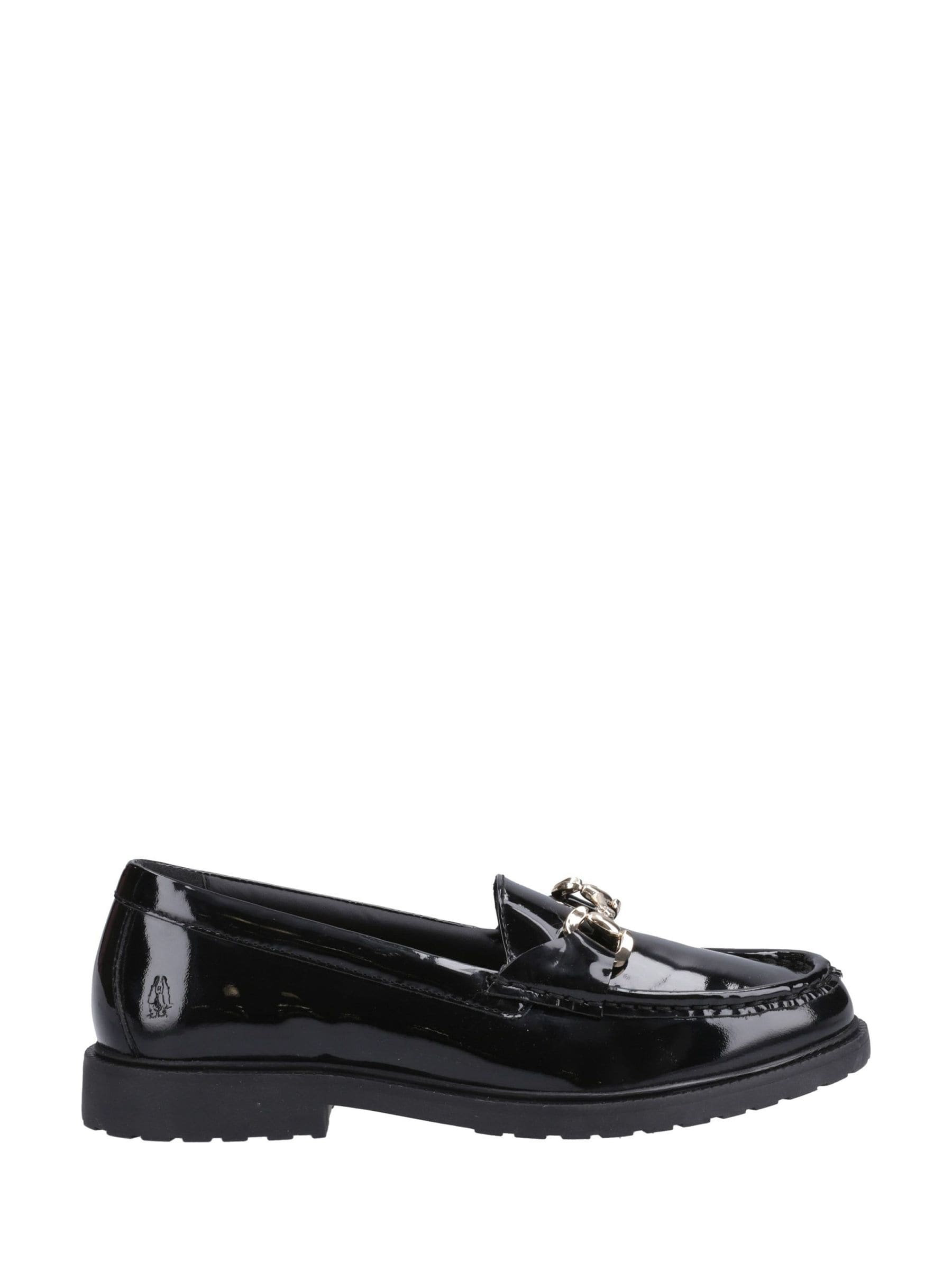 Hush Puppies Black Verity Patent Snaffle Loafers image 1