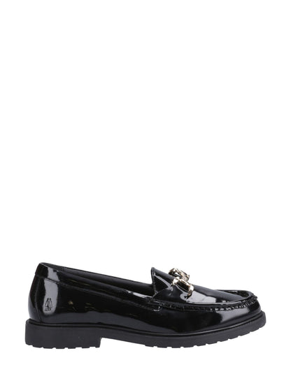 Hush Puppies Black Verity Patent Snaffle Loafers image 1