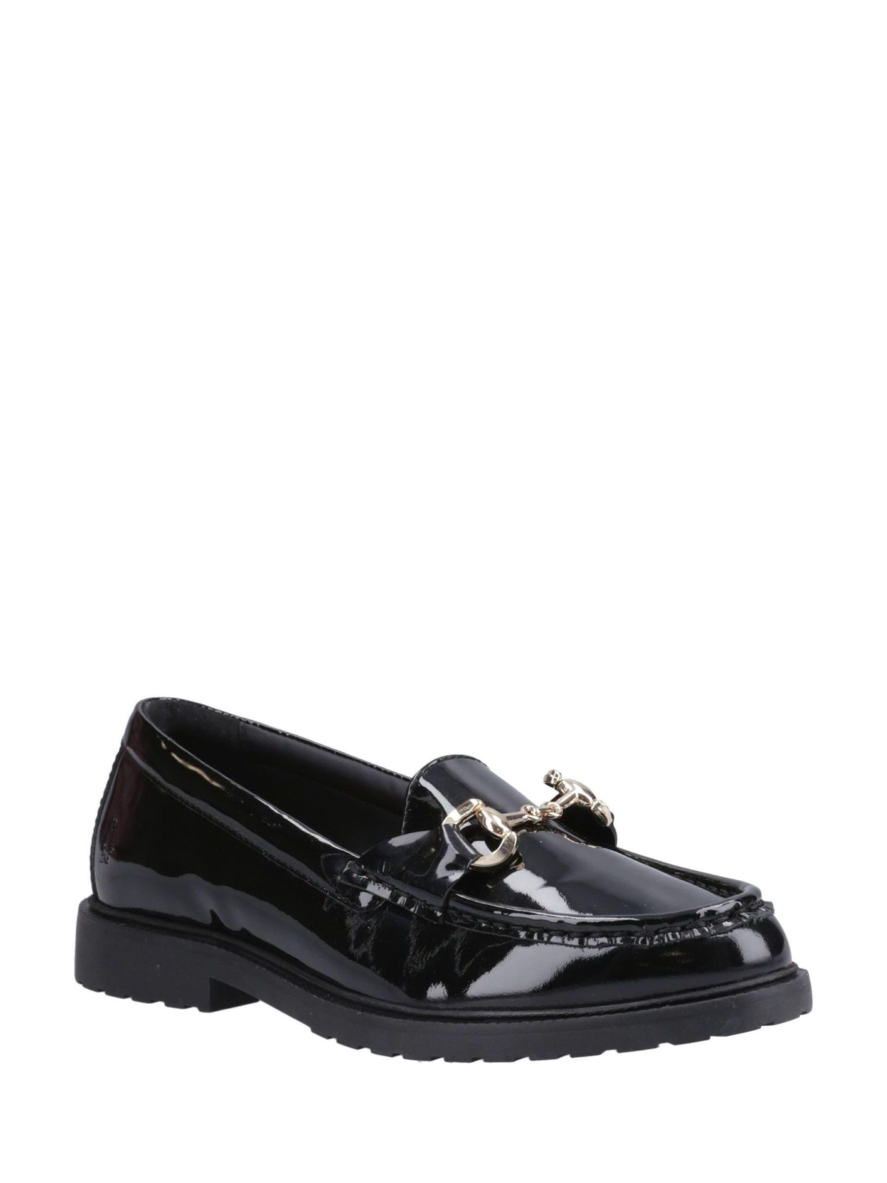 Hush Puppies Black Verity Patent Snaffle Loafers image 2