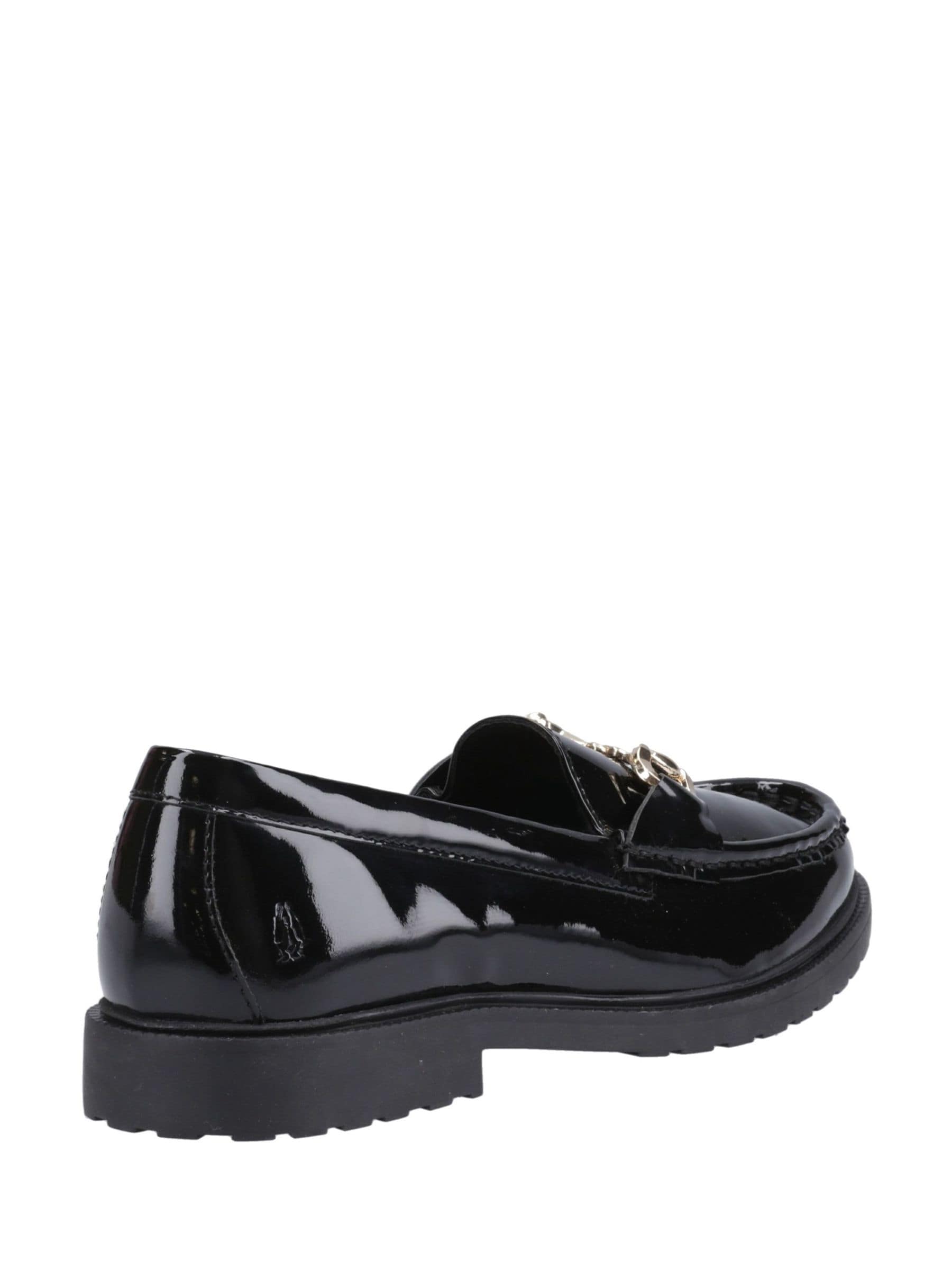 Hush Puppies Black Verity Patent Snaffle Loafers image 3