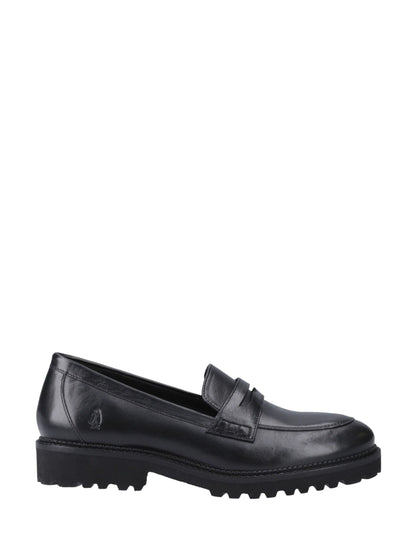Hush Puppies Black Senior Grazia Black School Loafers image 1