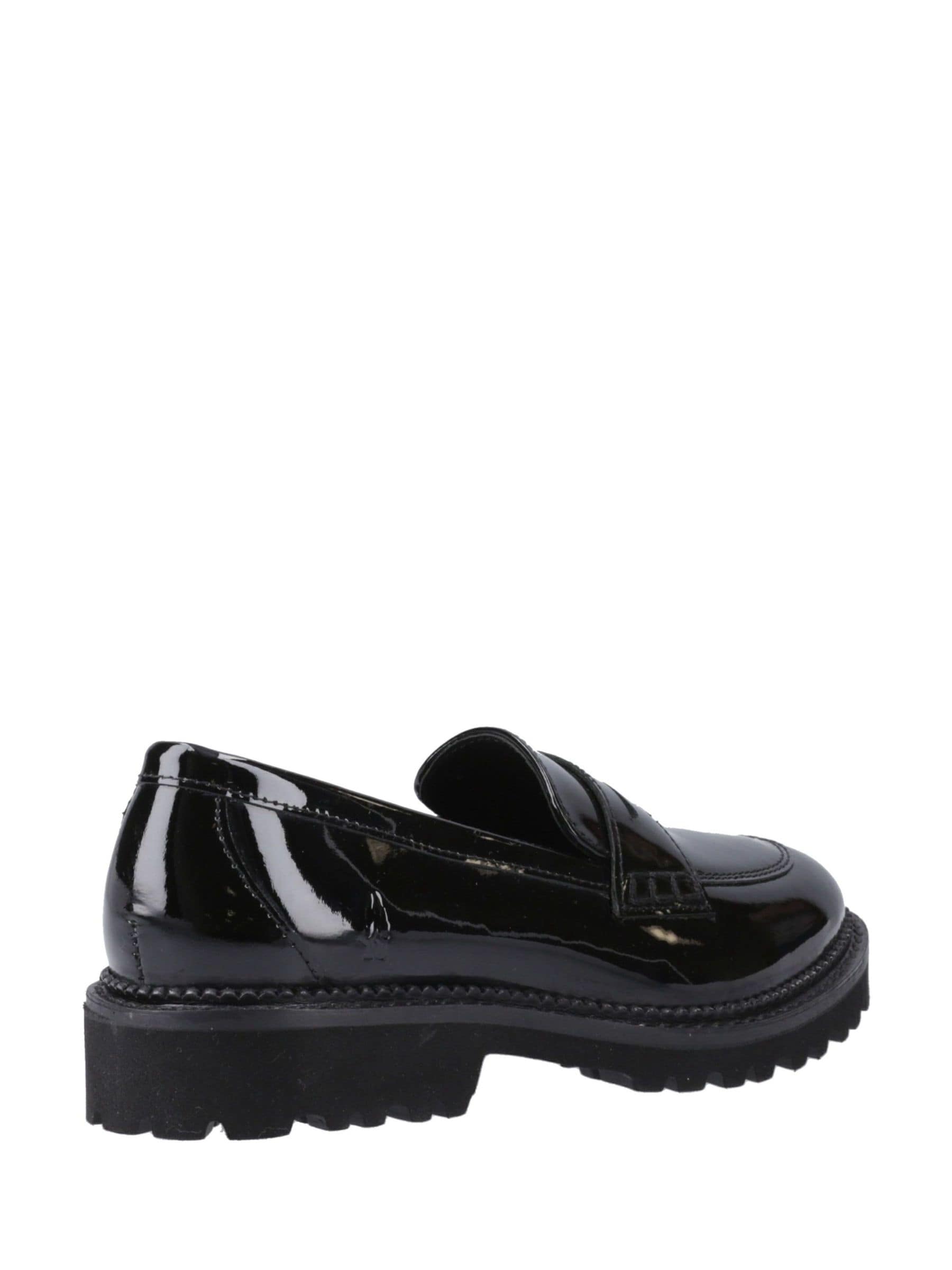 Hush Puppies Black Grazia Patent School Loafers image 2