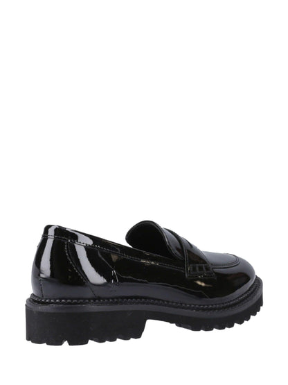 Hush Puppies Black Grazia Patent School Loafers image 2