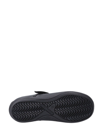 Hush Puppies Black Senior Caitlin T-Bar Patent Shoes image 4