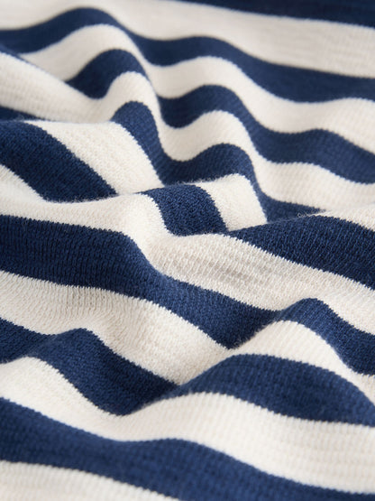 Dsiney Kidz - Blue Stripe Textured Oversized T-Shirt (3-16yrs) image 10