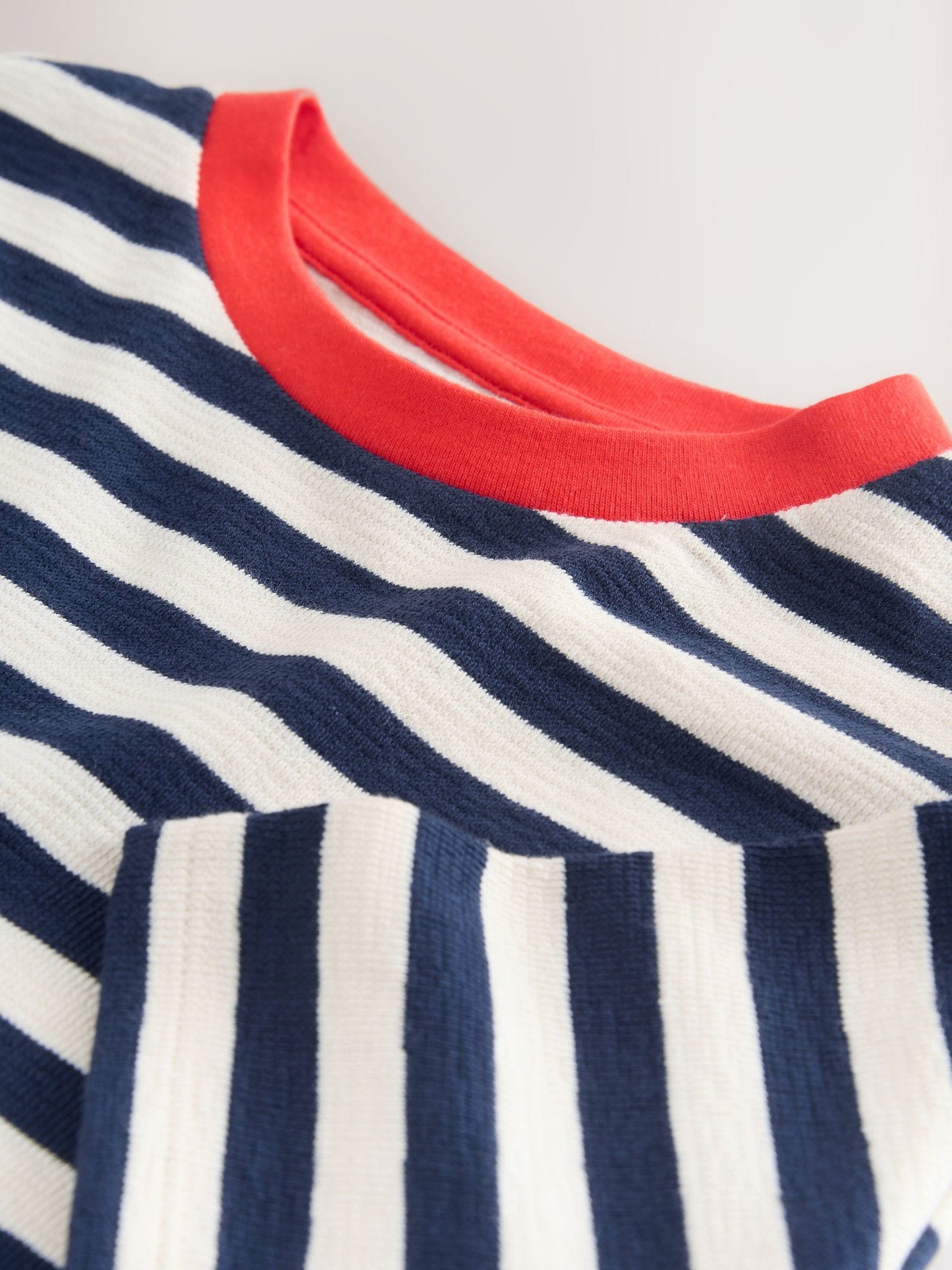 Dsiney Kidz - Blue Stripe Textured Oversized T-Shirt (3-16yrs) image 11