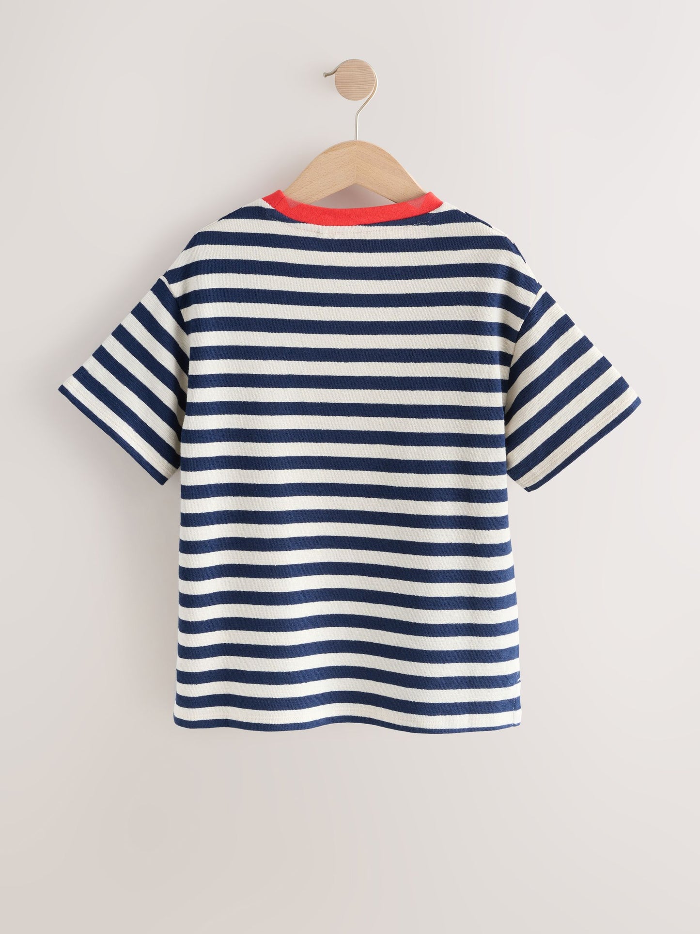 Dsiney Kidz - Blue Stripe Textured Oversized T-Shirt (3-16yrs) image 9