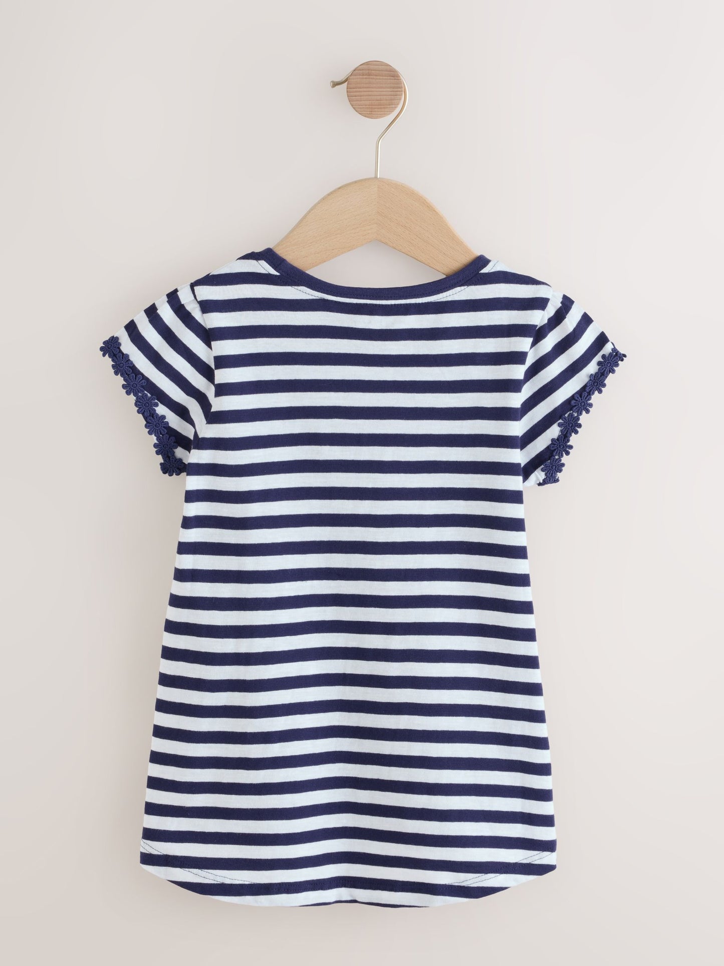 Dsiney Kidz - Navy/White Stripe Daisy Pocket T-Shirt (12mths-12yrs) image 5