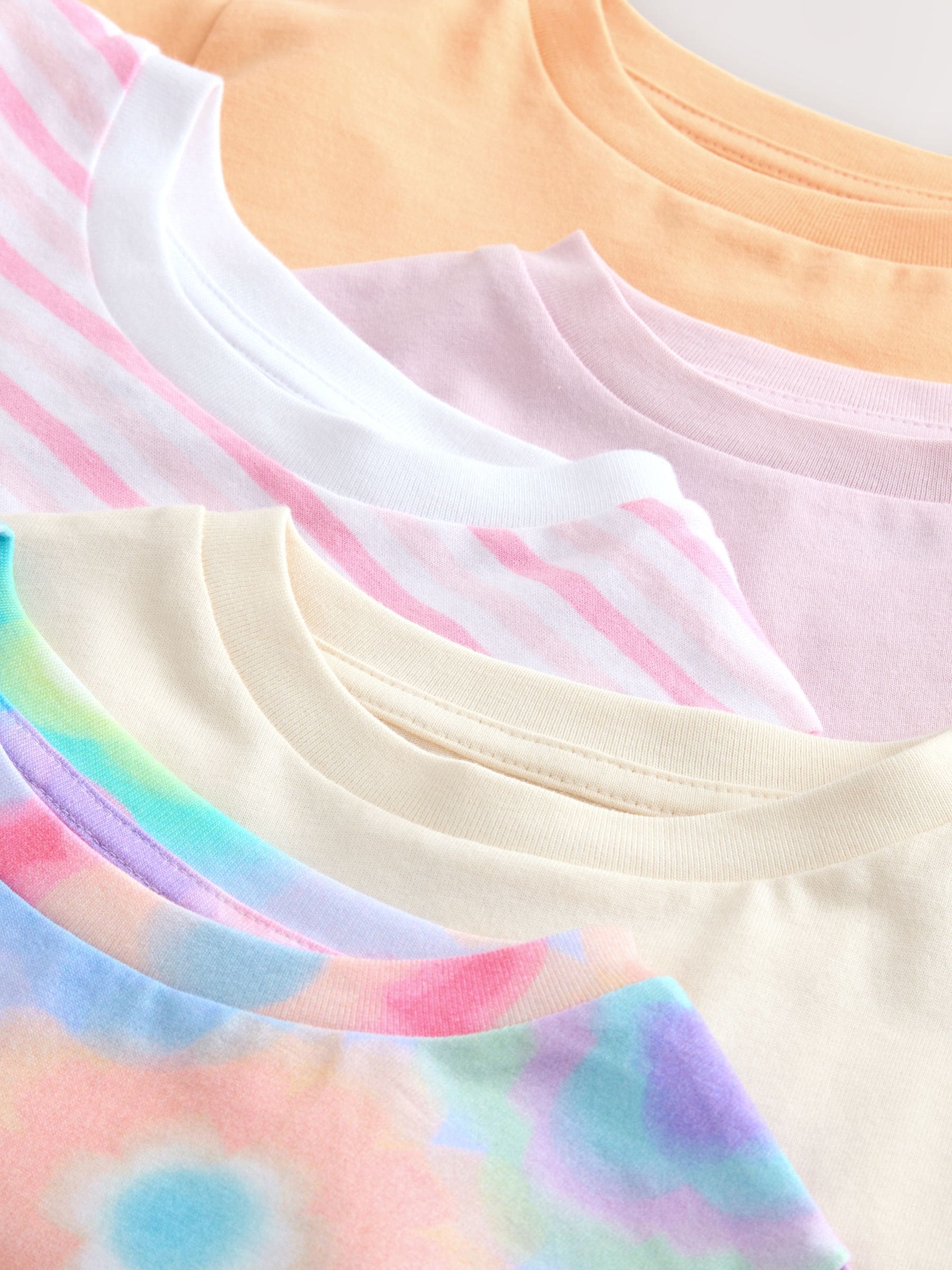 Dsiney Kidz - Pink Abstract 5 Pack T-Shirts (3-16yrs) image 8