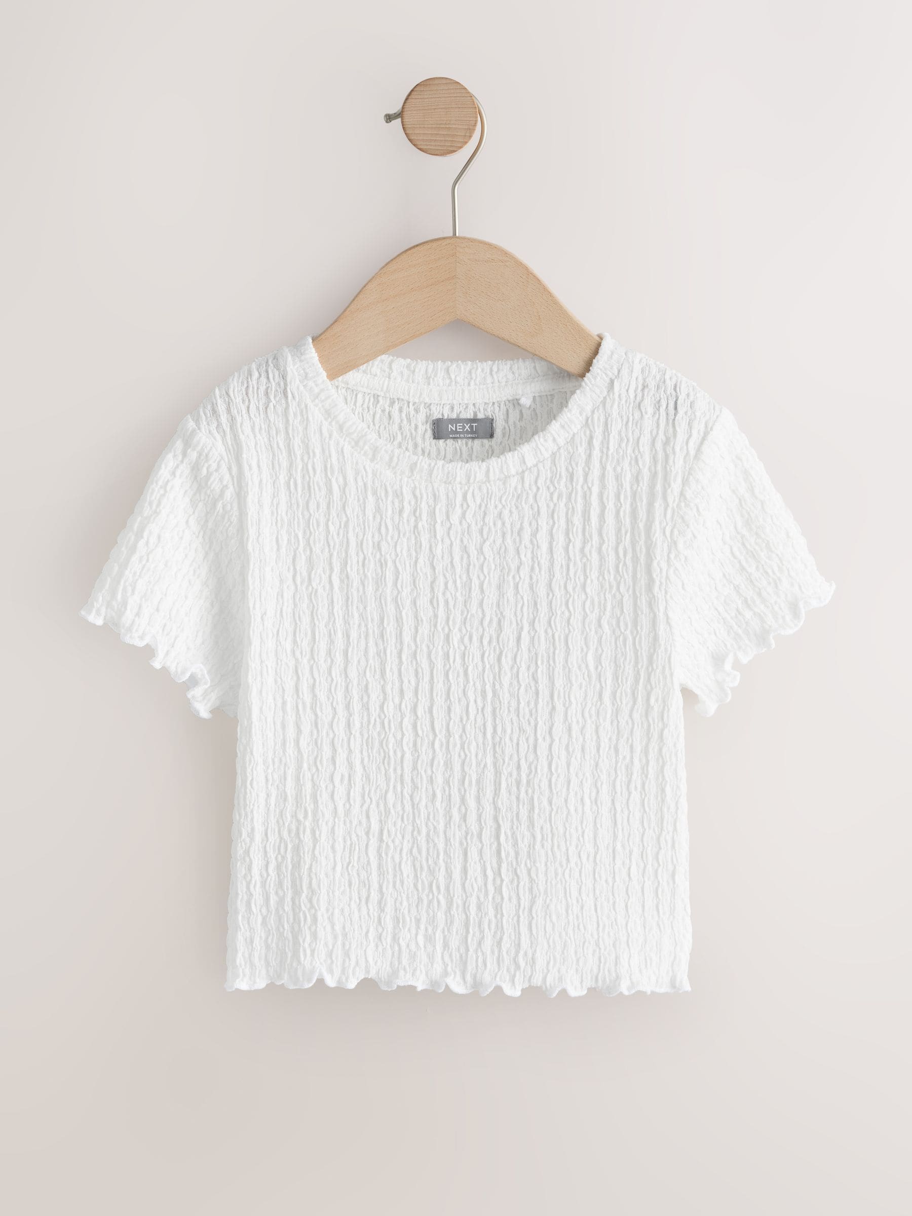 Dsiney Kidz - White/Black Textured Tops 2 Pack (3-16yrs) image 3