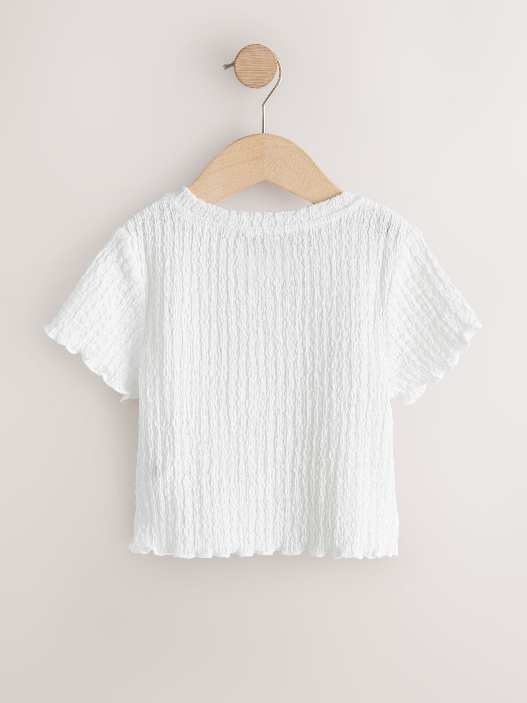 Dsiney Kidz - White/Black Textured Tops 2 Pack (3-16yrs) image 4
