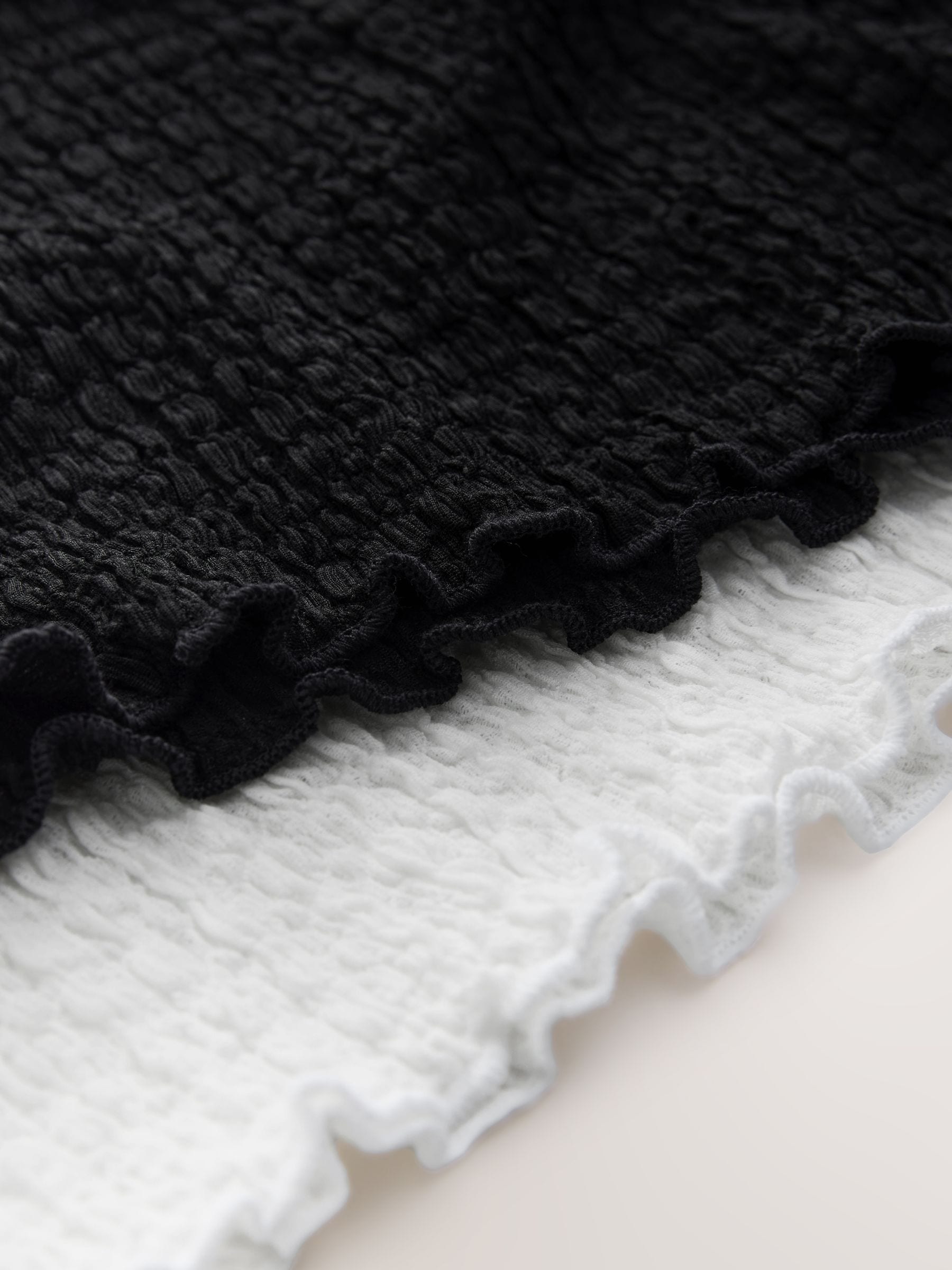 Dsiney Kidz - White/Black Textured Tops 2 Pack (3-16yrs) image 5
