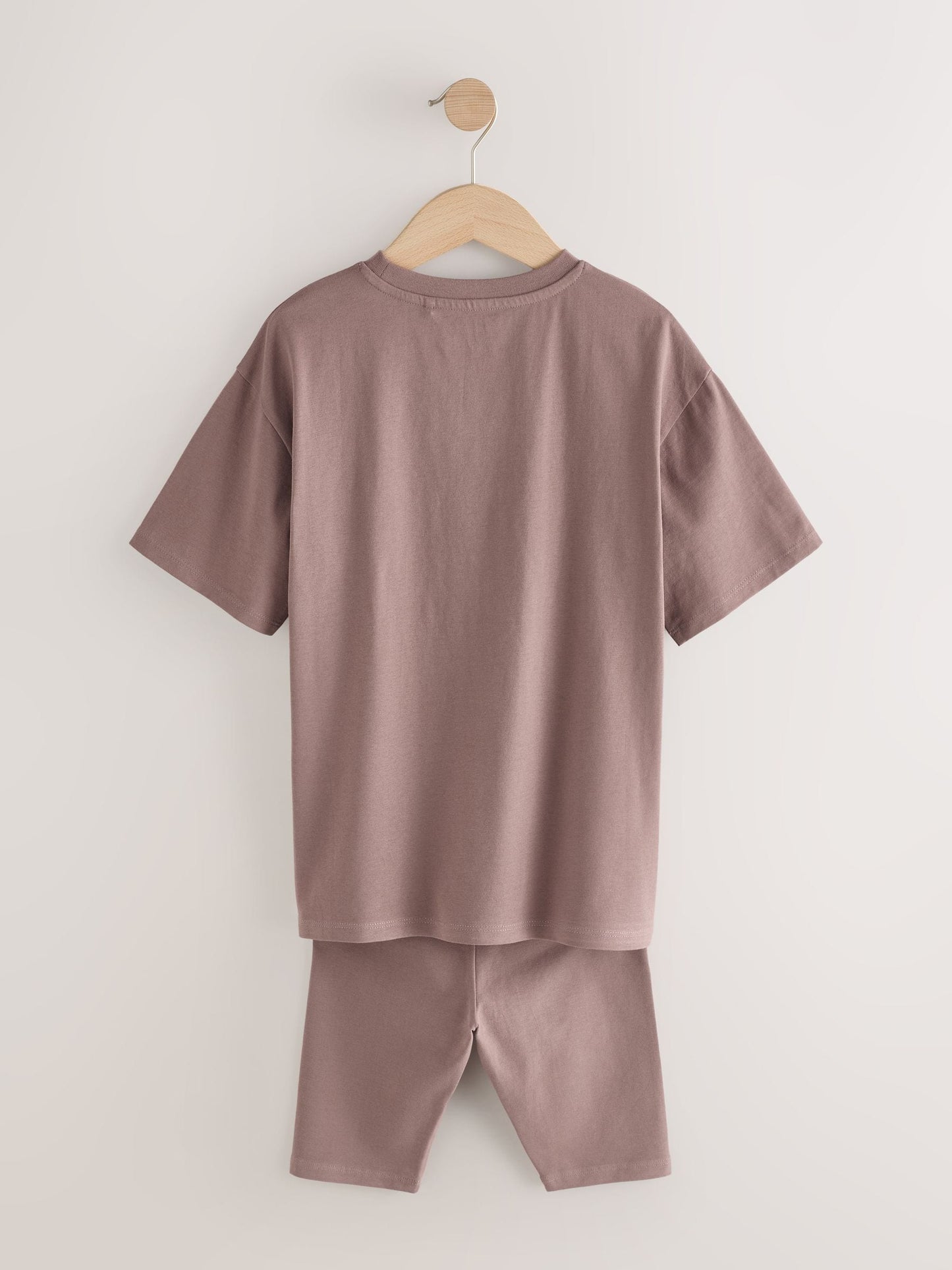 Dsiney Kidz - Brown Studio Aura Oversized T-Shirt Cycling Shorts Set (3-16yrs) image 7