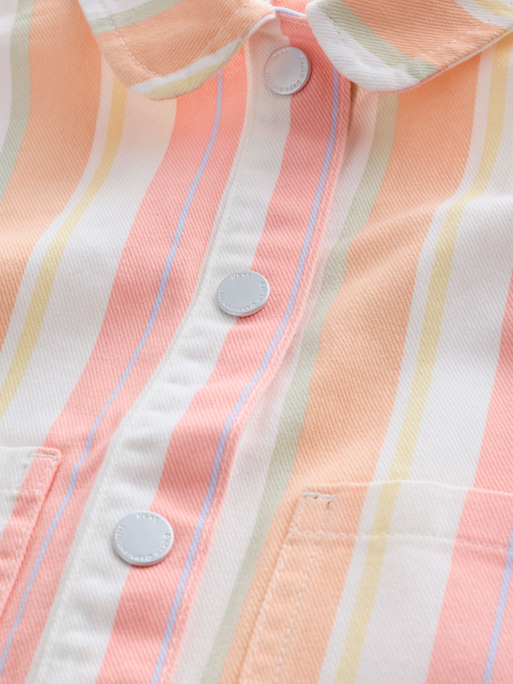Multi Stripe Printed Jacket And Shorts Set (3mths-7yrs) image 8