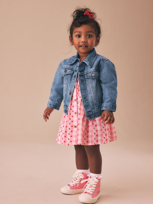 Dsiney Kidz - Mid Blue Denim Western Jacket (3mths-7yrs) image 1