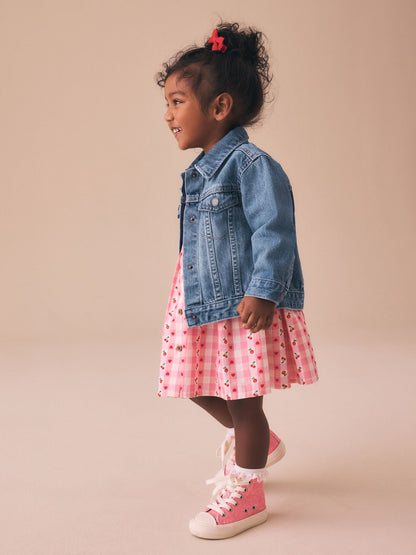 Dsiney Kidz - Mid Blue Denim Western Jacket (3mths-7yrs) image 3
