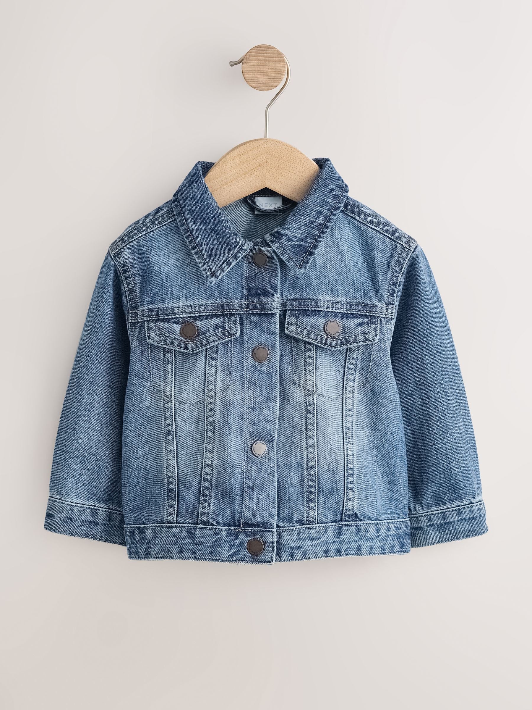 Dsiney Kidz - Mid Blue Denim Western Jacket (3mths-7yrs) image 5