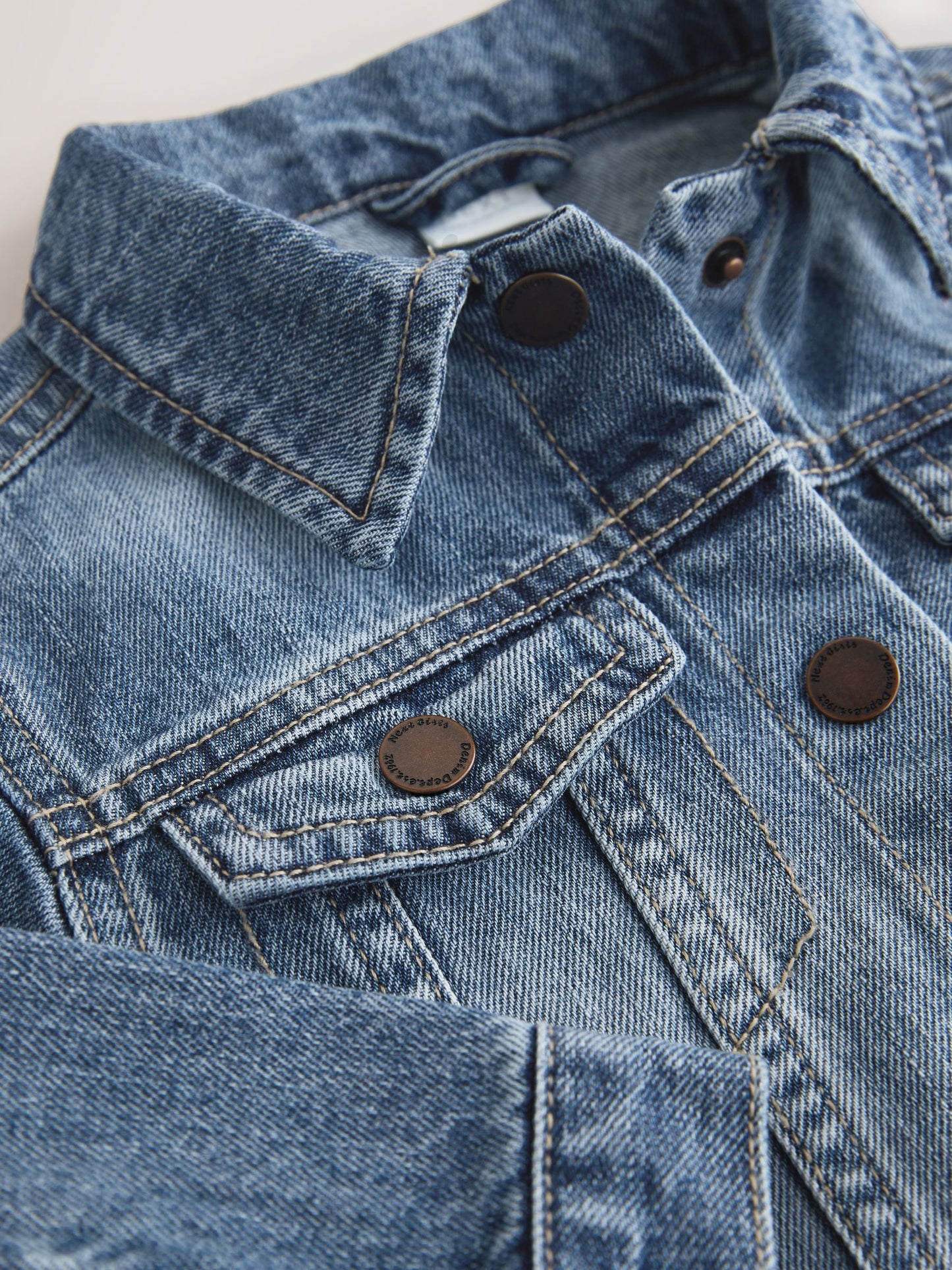 Dsiney Kidz - Mid Blue Denim Western Jacket (3mths-7yrs) image 8