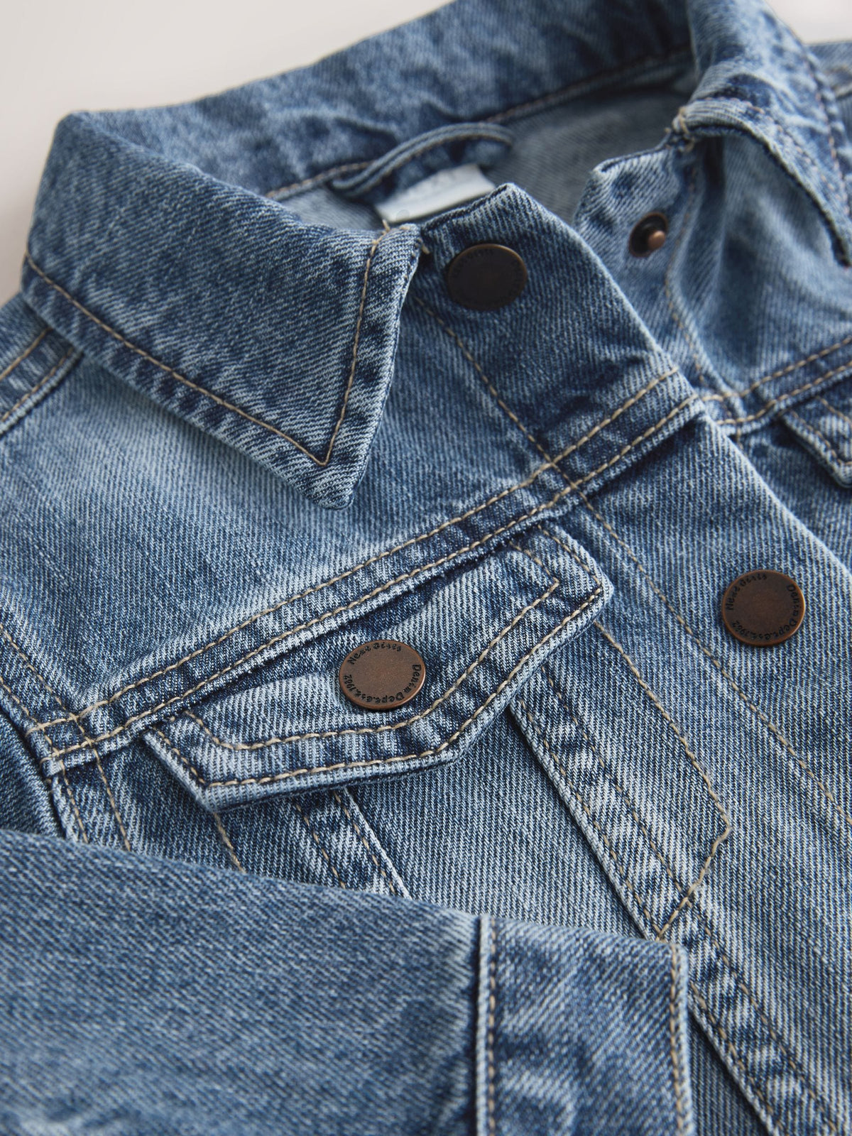 Dsiney Kidz - Mid Blue Denim Western Jacket (3mths-7yrs) image 8