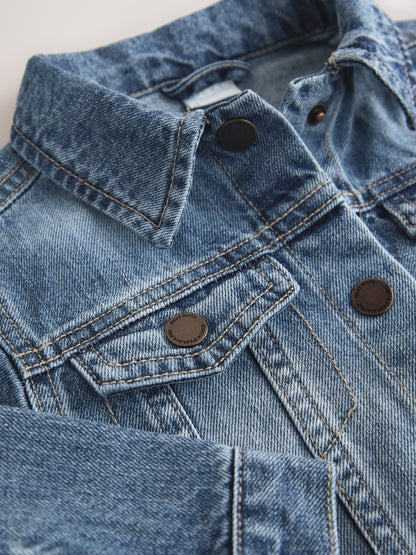 Dsiney Kidz - Mid Blue Denim Western Jacket (3mths-7yrs) image 8