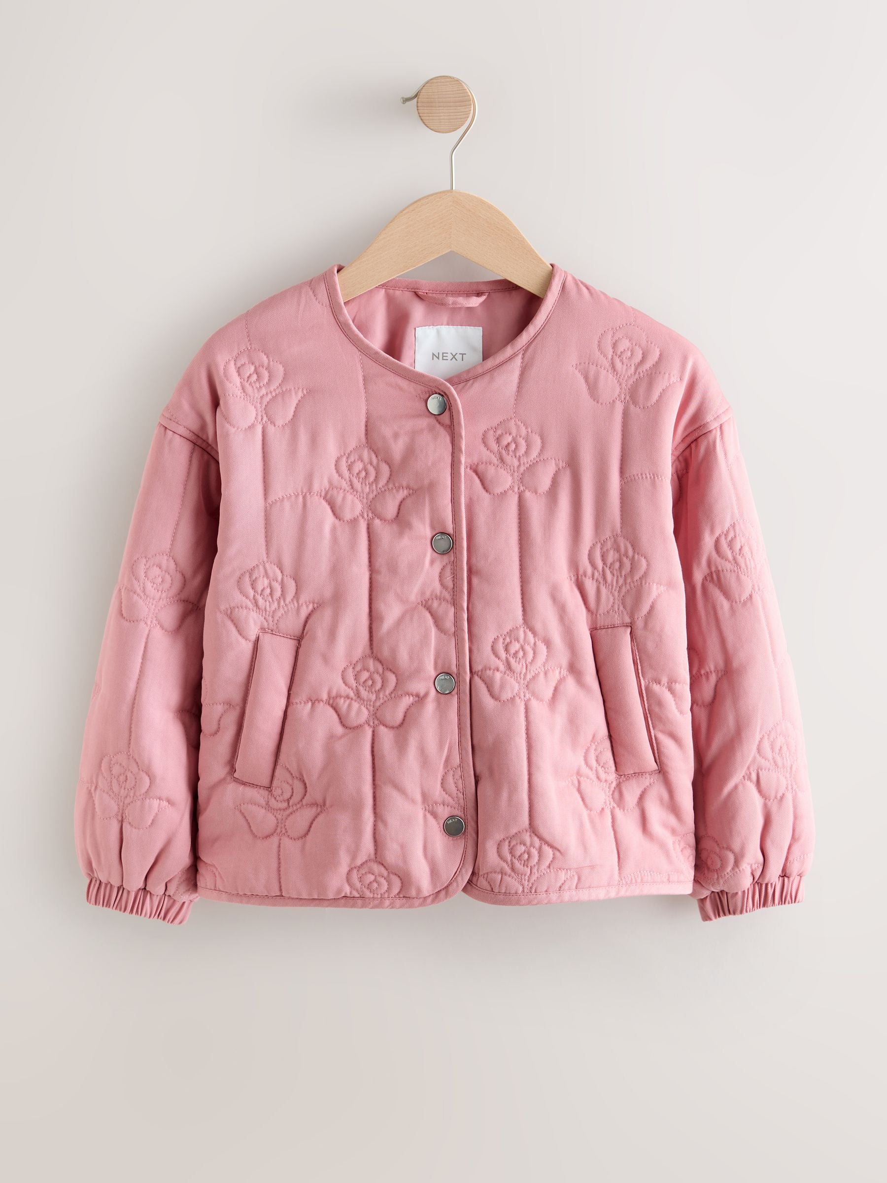 Dsiney Kidz - Pink Rose Quilted Jacket (3-16yrs) image 5