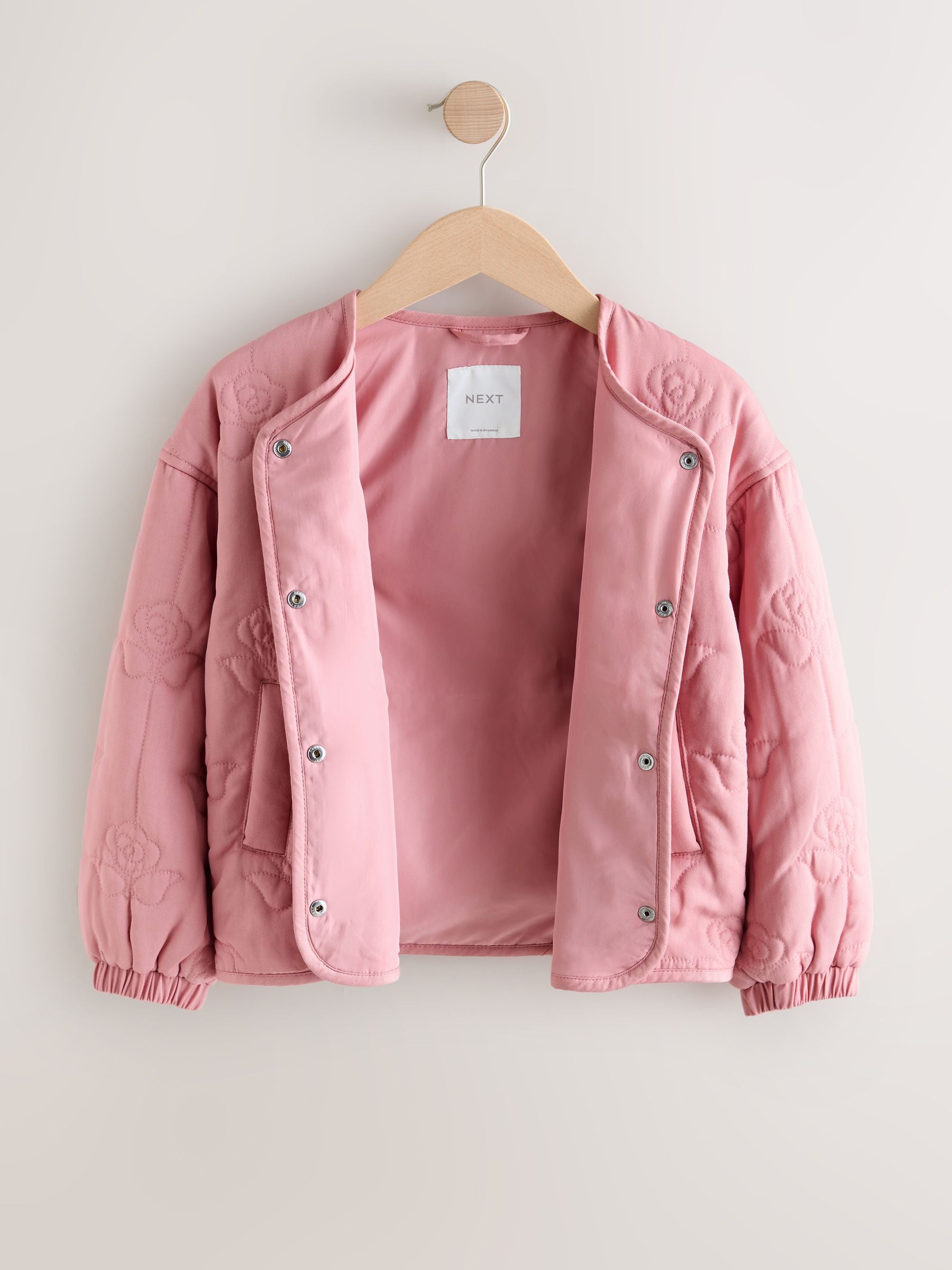 Dsiney Kidz - Pink Rose Quilted Jacket (3-16yrs) image 6