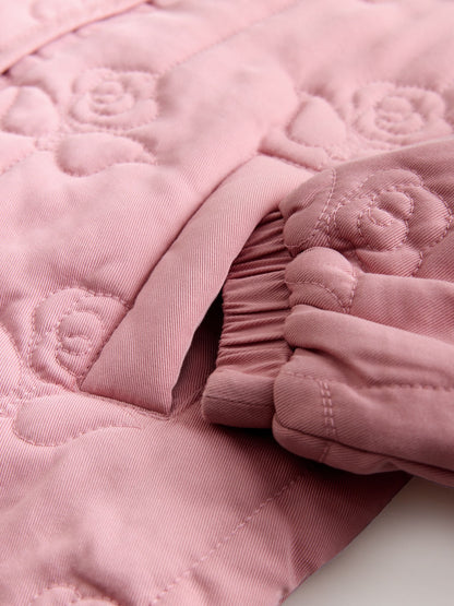 Dsiney Kidz - Pink Rose Quilted Jacket (3-16yrs) image 8